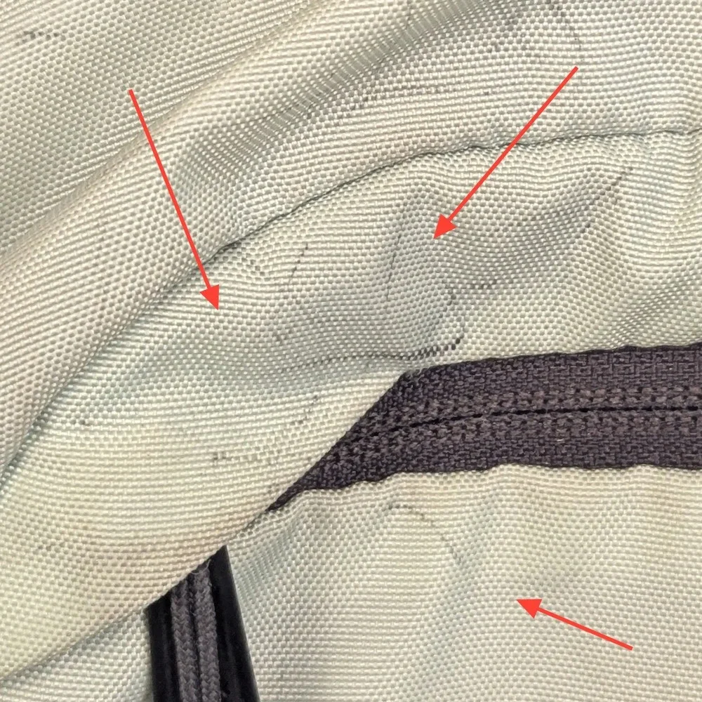 The North Face Thrashed Borealis Backpack Grey Black FlexVent Bungee Daypack